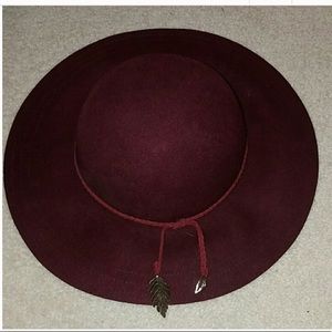 Maroon Wool Hat